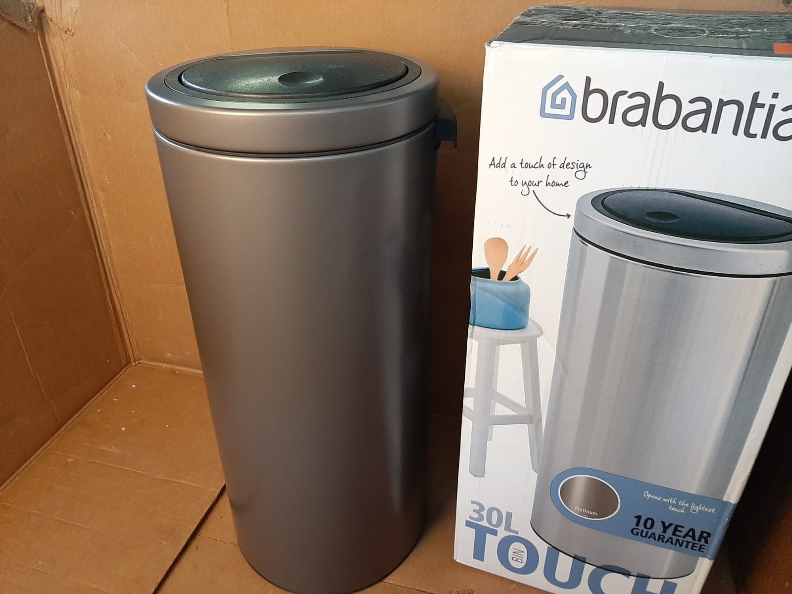 brabantia-touch-bin-30l-platinum-d-online-veilingsite-rpa-auctions